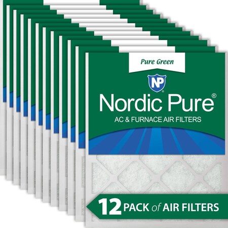FILTER 18X25X1 RECYCLED FRAME IS BIODEGRADABLE 12 PIECES ACTUAL SIZE 175 X 245 X 075